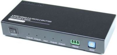 Répartiteur KIMEX Splitter HDMI2.0/ 1 entrée-4 sorties