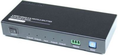 Répartiteur KIMEX Splitter HDMI2.0/ 1 entrée-4 sorties