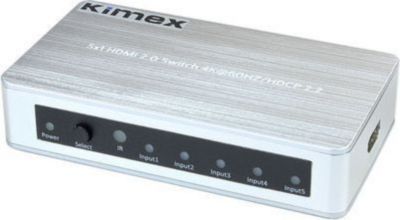 Switch HDMI KIMEX Switch HDMI 5 entrées- 1 Sortie HDMI2.0