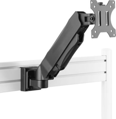 KIMEX Bras moniteur PC 13-27" pour rail bureau