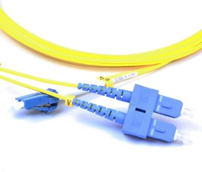 Jarretière optique KIMEX Câble optique duplex 2mm OS2 SC / LC, 3m