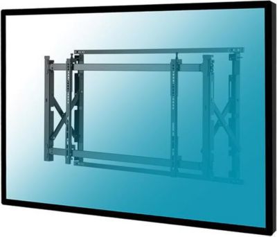 Support mural TV KIMEX mur d´image écran TV 32"-55", push pull