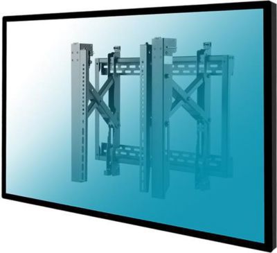 Support mural TV KIMEX mur d´image écran TV 45"-75", push pull
