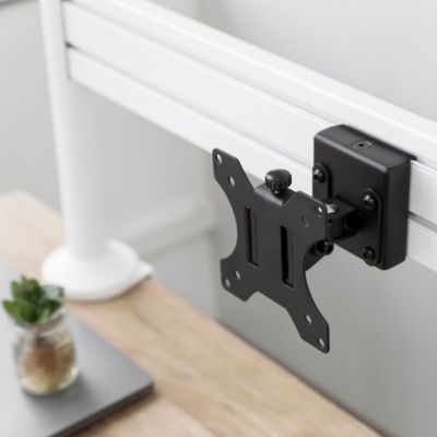 Rail de fixation KIMEX Kit Rail de fixation Slatwall + support