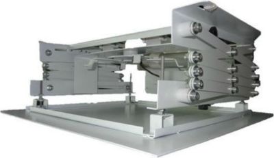 Support vidéoprojecteur KIMEX motorisé encastrable, Hauteur 100 cm