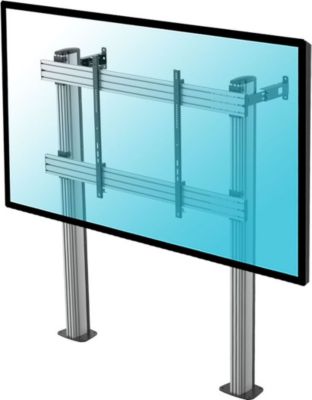 Pied TV KIMEX Support de Sol pour écran TV 70"-120"
