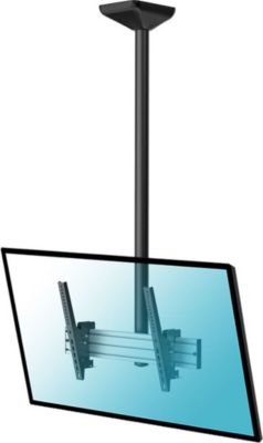 Support plafond TV KIMEX Support plafond 1 écran TV 43-75", 150cm