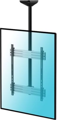 Support plafond TV KIMEX Support plafond 1 écran TV 65-75", 150cm