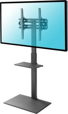 Pied TV KIMEX sol pour TV 32" à 55'' hauteur 95-125cm Pied TV KIMEX sol pour TV 32" à 55'' hauteur 95-125cm
