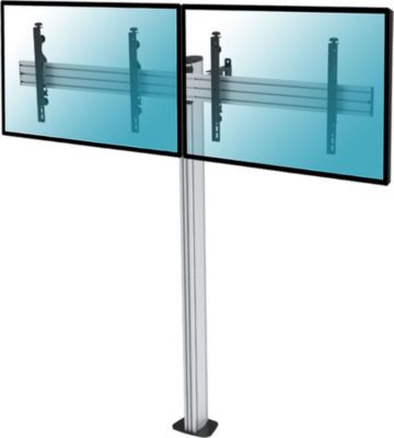 Pied TV KIMEX Support sur pied 2 écrans TV 50"- 55"