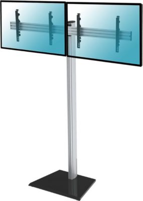 Pied TV KIMEX Support sur pied 2 écrans TV 50"- 55"