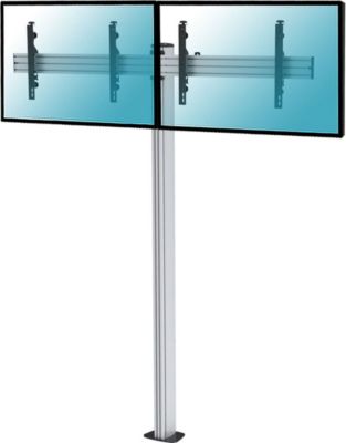 Pied TV KIMEX Support sur pied 2 écrans TV 50"- 55" Pied TV KIMEX Support sur pied 2 écrans TV 50"- 55"