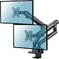 Support moniteur PC KIMEX bureau pour 2 écrans PC 13" -32", noir