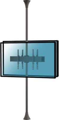 Pied TV KIMEX Support sol-plafond 2 écrans TV 32"-75",