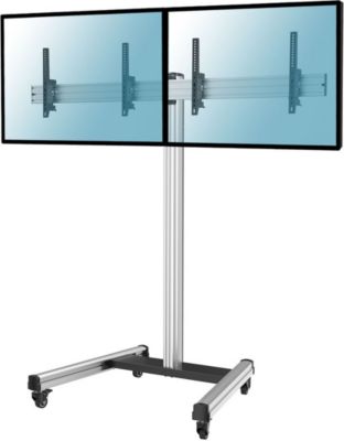 Pied TV KIMEX Support pour 2 écrans TV 50-55", H 175cm
