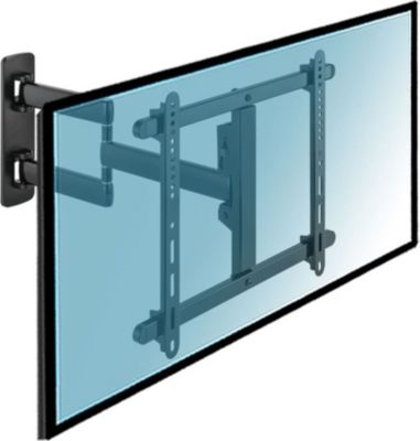 Support mural TV KIMEX orientable inclinable écran TV 32"-55"