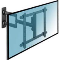 Support mural TV KIMEX orientable inclinable écran TV 32"-55"