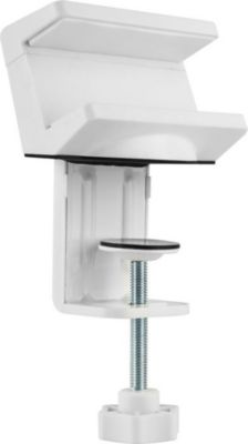Range câble KIMEX Support de table pour multiprise, blanc