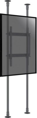 Pied TV KIMEX sol-plafond TV 50"- 100", Hauteur 240cm