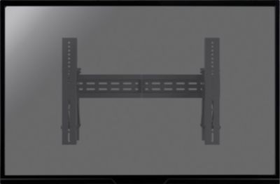 Support mural TV KIMEX mur d'images pour TV 37-70''- Push Pull