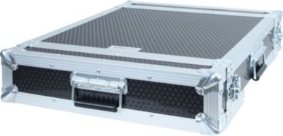 Flight case KIMEX rack case 19", Capacité 2U, Double porte