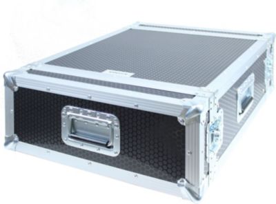 Flight case KIMEX rack case 19", Capacité 4U, Double porte