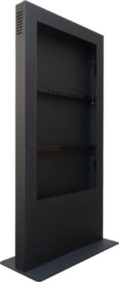 Pied TV KIMEX Structure totem pour écran 55"