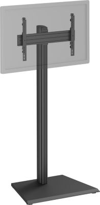 Pied TV KIMEX pour écran TV 32-75" Hauteur 175cm, noir