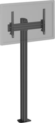 Pied TV KIMEX pour écran TV 32-75" Hauteur 175cm, noir