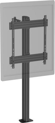 Pied TV KIMEX pour écran TV 60"-100", à visser, noir