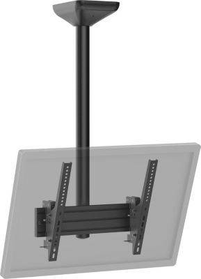 Support plafond TV KIMEX 1 TV 43''- 75'' Hauteur 100 cm, noir Support plafond TV KIMEX 1 TV 43''- 75'' Hauteur 100 cm, noir