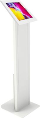 Support tablette KIMEX borne, Apple / Samsung 10.9 -11 , Blanc