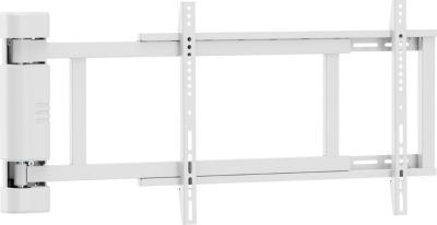 Support mural TV KIMEX motorisé pour TV 32''- 75'' - blanc