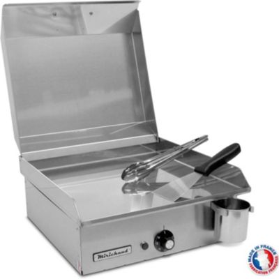 Plancha électrique PLANCHAELEC Plancha électrique NEO E420 + Couvercle