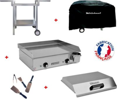 Plancha électrique PLANCHAELEC Pack NEO E530 + Chariot + accessoires Plancha électrique PLANCHAELEC Pack NEO E530 + Chariot + accessoires
