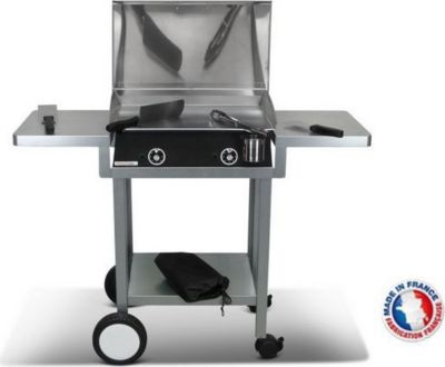 Plancha électrique PLANCHAELEC Pack LUX 600 CARBON - CHARIOT MONCEAU