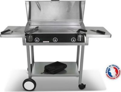 Plancha électrique PLANCHAELEC Pack LUX 830 CARBON - CHARIOT MONCEAU