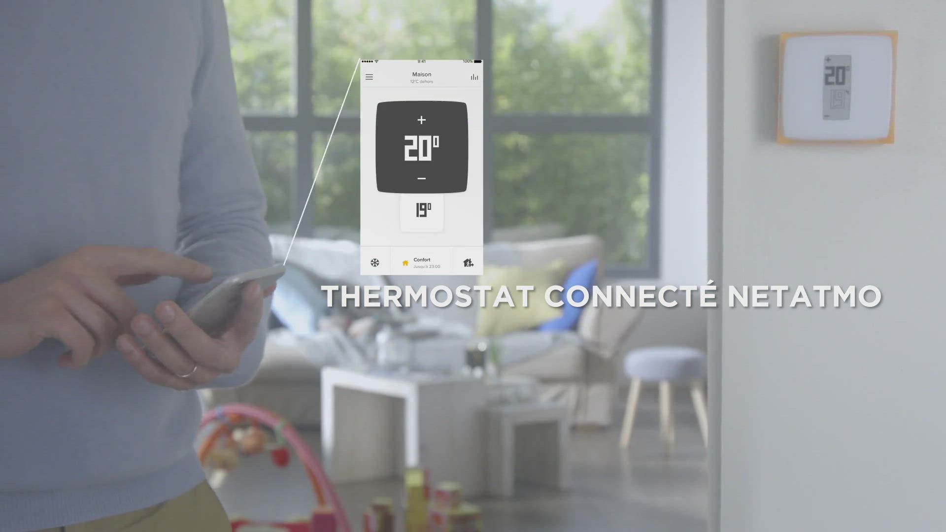 Thermostat Intelligent connecté pour chaudière et pompe à