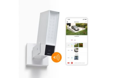 Caméra NETATMO Wifi blanche avec sirène