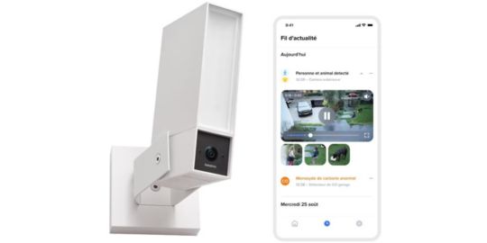 Caméra de surveillance NETATMO Caméra Extérieure ORIGINAL Blanche