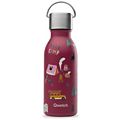 Bouteille isotherme QWETCH isotherme inox Kids Yosemit Grenat 350ml