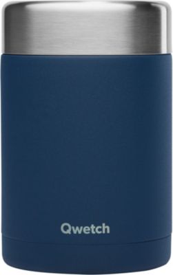 Lunch box QWETCH Granite bleu 600 ml inox