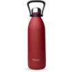 Bouteille isotherme QWETCH Titan Granite rouge 1.5 L
