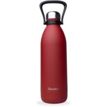 Bouteille isotherme QWETCH Titan Granite rouge 1.5 L