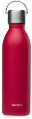 Bouteille isotherme QWETCH Isotherme Active matt grenat 600ml