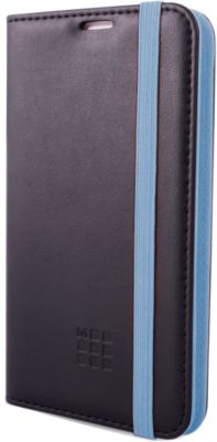 Etui Moleskine universel noir / bleu Taille M