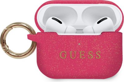 Etui GUESS pour Airpods Pro Cover Ring en Silicone Etui GUESS pour Airpods Pro Cover Ring en Silicone