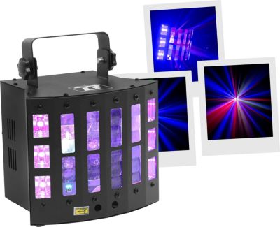 Jeu de lumières BOOMTONEDJ DerbyFX 4in1