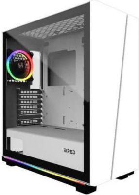 Boitier PC MRED WHITE DESTROYER Strip-G Boitier PC MRED WHITE DESTROYER Strip-G