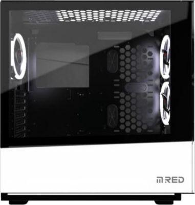 Boitier PC MRED ELITE WHITE Rainbow ARGB MR-007